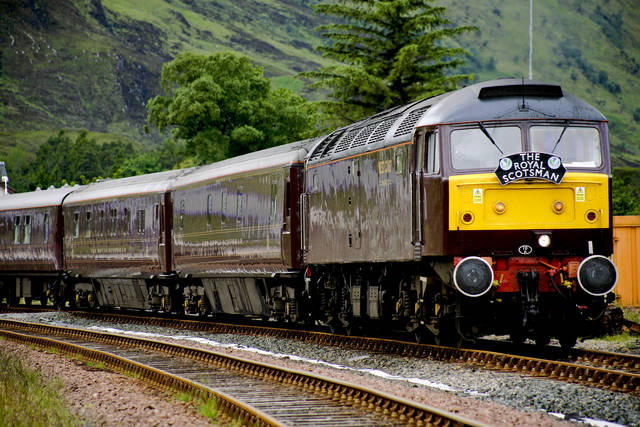 Туристический поезд The Royal Scotsman