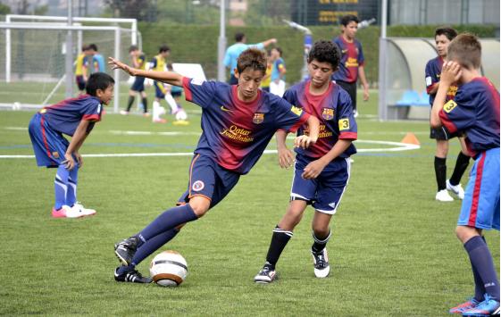 Футбольный лагерь FC Barcelona